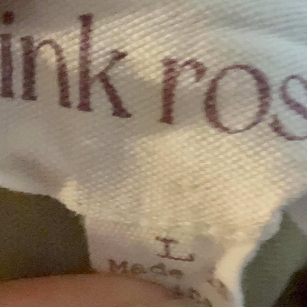 Baby doll green floral cami with lace - Picture 3 of 3